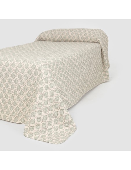 Colcha bouti Charleston verde colcha-bouti