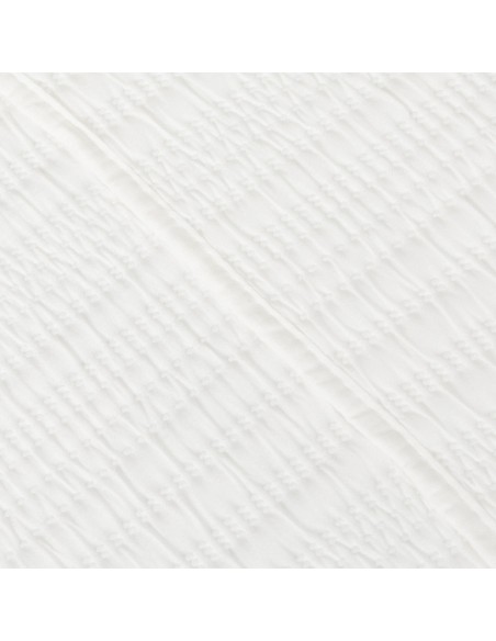 Colcha doble tela jacquard Deivi blanco colcha-jacquard