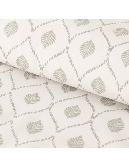 Funda nórdica algodón Charleston verde seco algodon-100