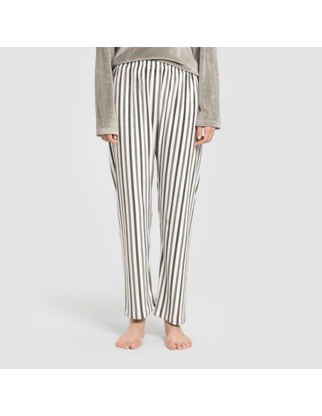 Pijama terciopelo super soft Raya Seasonal verde pijamas-de-invierno-de-mujer