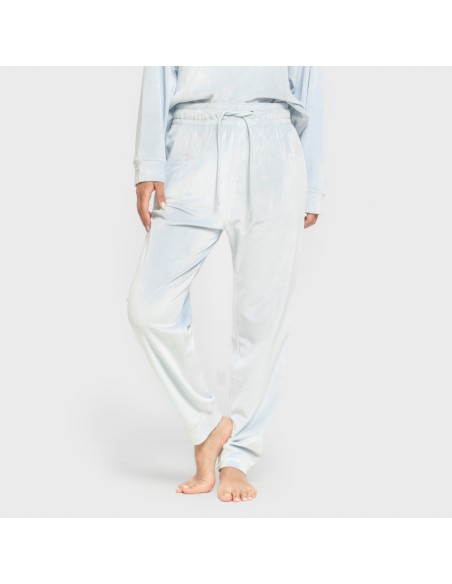 Pijama terciopelo super soft liso pijamas-de-invierno-de-mujer