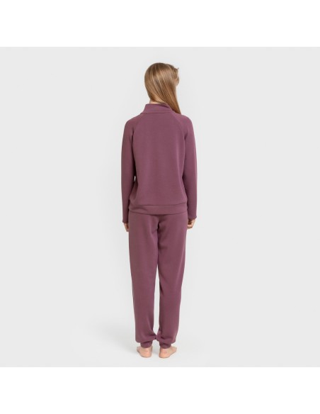 Pantalón jogger estilo modal mujer pantalones-comodos-mujer