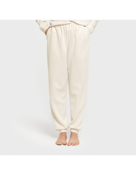 Pantalón jogger estilo modal mujer pantalones-comodos-mujer