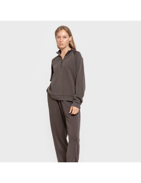 Pantalón jogger estilo modal mujer pantalones-comodos-mujer