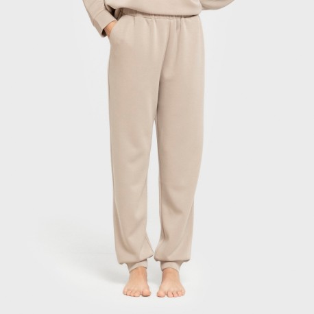 Pantalón jogger estilo modal mujer pantalones-comodos-mujer