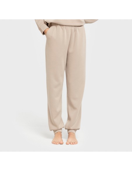 Pantalón jogger estilo modal mujer pantalones-comodos-mujer