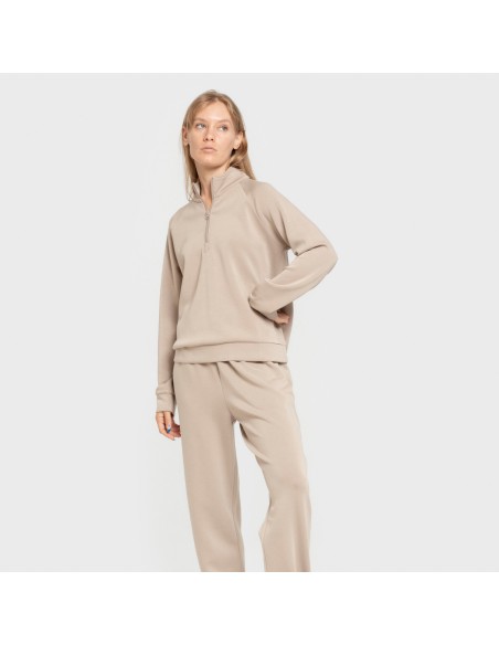 Pantalón jogger estilo modal mujer pantalones-comodos-mujer