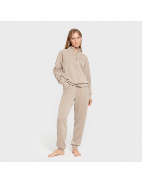 Pantalón jogger estilo modal mujer pantalones-comodos-mujer