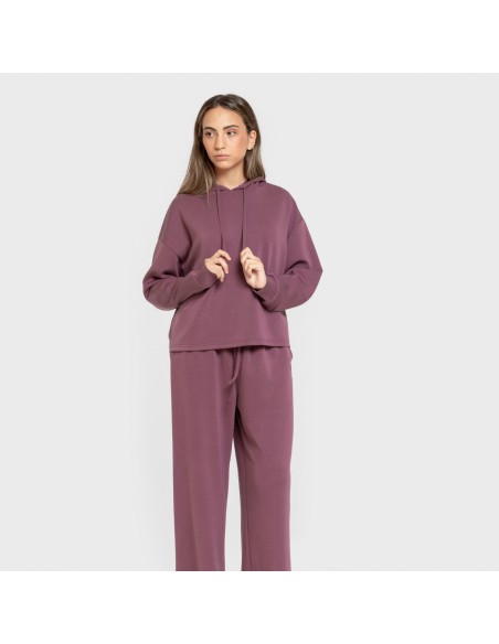 Sudadera capucha estilo modal mujer sudaderas-mujer
