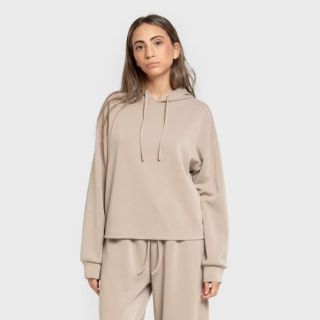 Sudadera capucha estilo modal mujer sudaderas-mujer