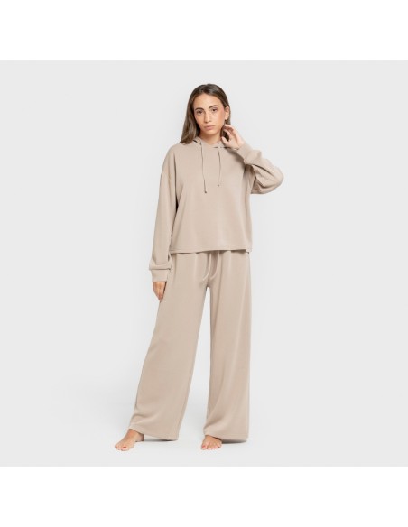 Sudadera capucha estilo modal mujer sudaderas-mujer