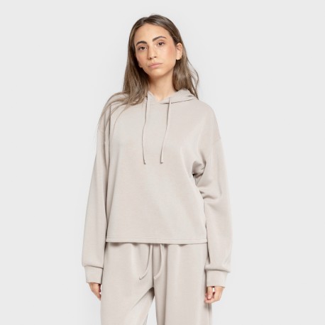 Sudadera capucha estilo modal mujer sudaderas-mujer