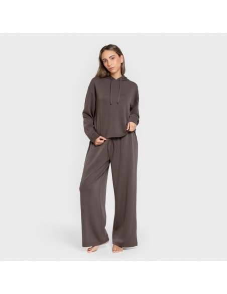 Sudadera capucha estilo modal mujer sudaderas-mujer