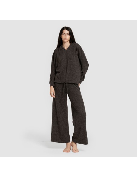 Sudadera capucha new punto extra suave mujer sudaderas-mujer