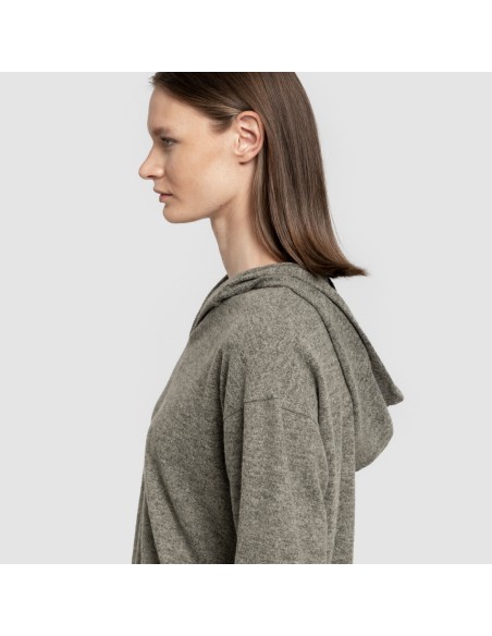 Sudadera capucha new punto extra suave mujer sudaderas-mujer