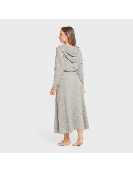 Falda midi evase new punto extra suave faldas