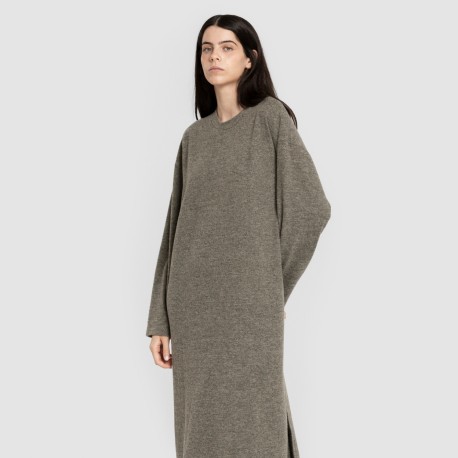 Vestido midi manga larga new punto extra suave vestidos-y-blusones-mujer