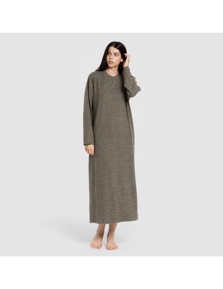 Vestido midi manga larga new punto extra suave vestidos-y-blusones-mujer