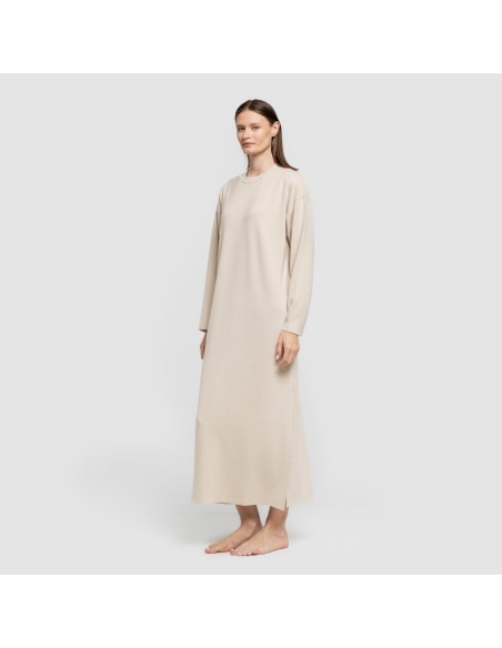 Vestido midi manga larga new punto extra suave vestidos-y-blusones-mujer