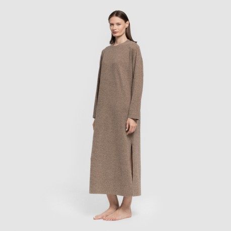 Vestido midi manga larga new punto extra suave vestidos-y-blusones-mujer