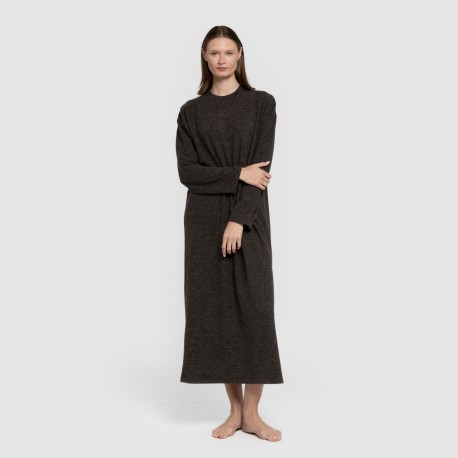 Vestido midi manga larga new punto extra suave vestidos-y-blusones-mujer