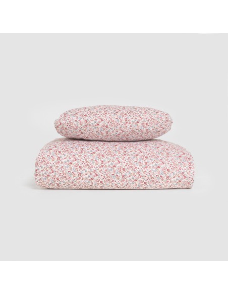 Funda nórdica algodón Alda rosa algodon-100