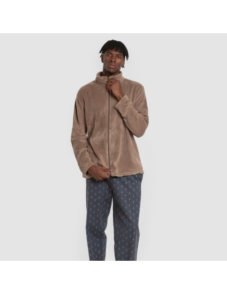 Sudadera coral hombre lisa sudaderas-hombre