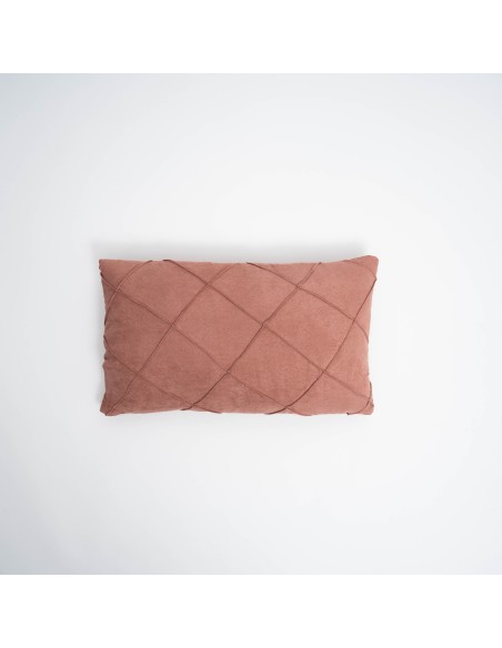 Cojín rectangular 30x50 New Rombo ante liso - funda + relleno rectangular-lisos