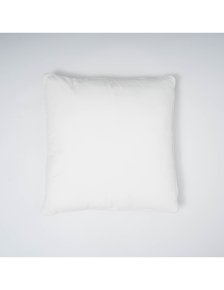 Cojín cuadrante terciopelo algodón liso - funda + relleno cojines-decorativos-lisos