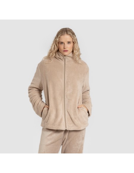 Sudadera coral mujer sudaderas-mujer