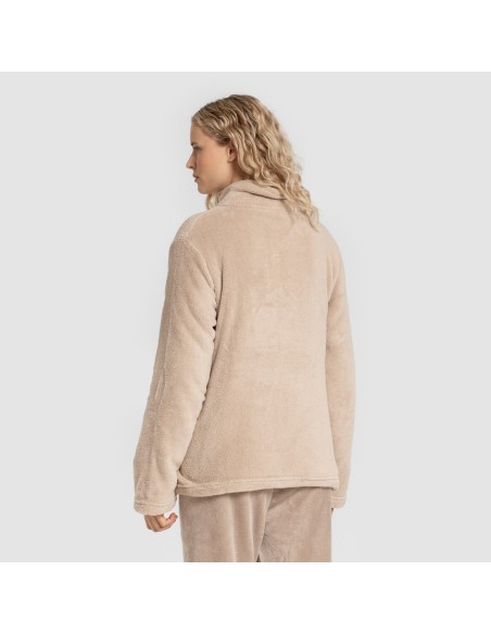 Sudadera coral mujer sudaderas-mujer