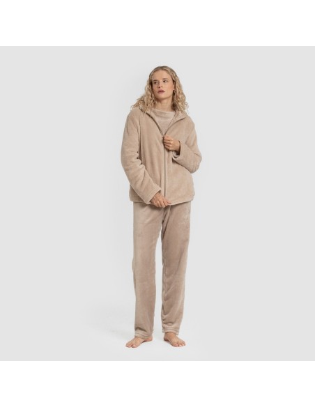 Sudadera coral mujer sudaderas-mujer