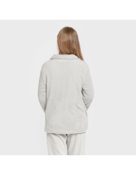 Sudadera coral mujer sudaderas-mujer