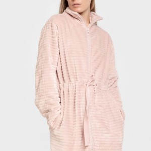 Bata terciopelo raya... 2