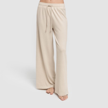 Pantalón largo ancho new punto extra suave pantalones-comodos-mujer