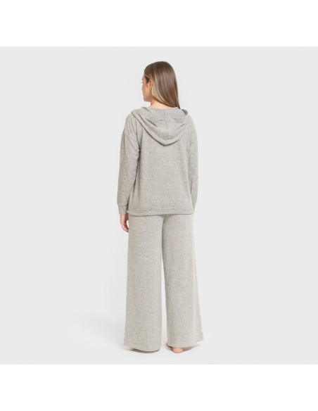 Pantalón largo ancho new punto extra suave pantalones-comodos-mujer