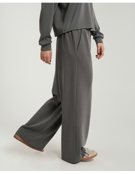 Pantalón largo estilo modal mujer pantalones-comodos-mujer