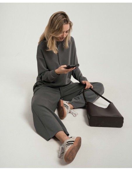 Sudadera capucha estilo modal mujer sudaderas-mujer