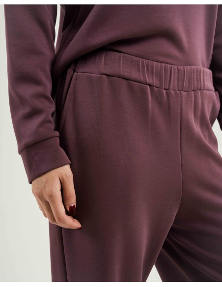 Sudadera media cremallera estilo modal mujer sudaderas-mujer