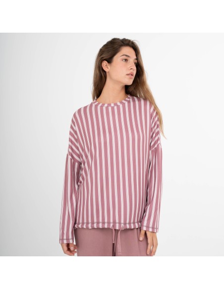 Pijama largo Secret mujer Raya Marsella rosette pijamas-largos-de-mujer
