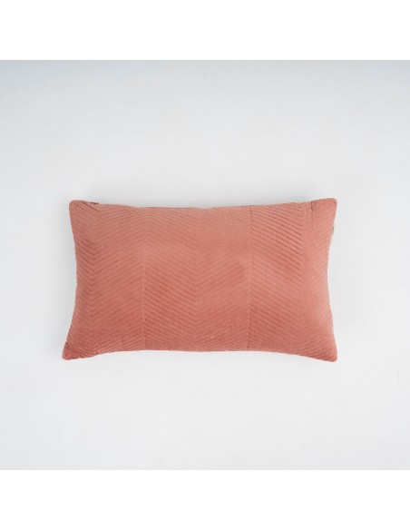 Cojín rectangular terciopelo algodón Hungria liso - funda + relleno cojines-rectangulares