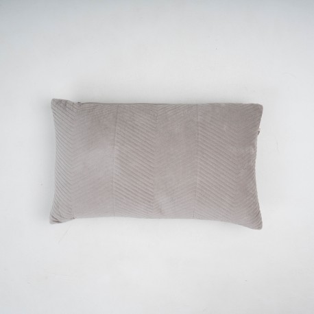 Cojín rectangular terciopelo algodón Hungria liso - funda + relleno cojines-rectangulares