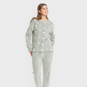 Pijama coral Nube New verde... 2