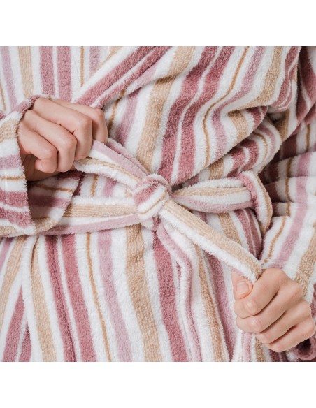 Bata coral Raya Calendula rosa batas-mujer