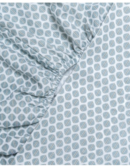 Juego de sábanas franela Dune indigo sabanas-de-franela