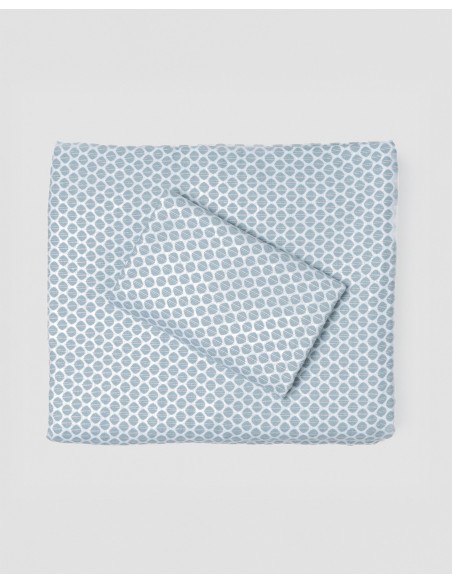 Juego de sábanas franela Dune indigo sabanas-de-franela