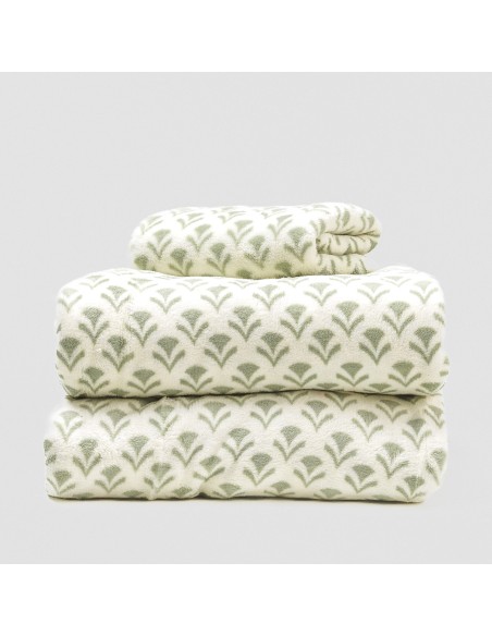 Juego de sábanas coralina Etea verde tiifany sabanas-de-terciopelo-y-coralina