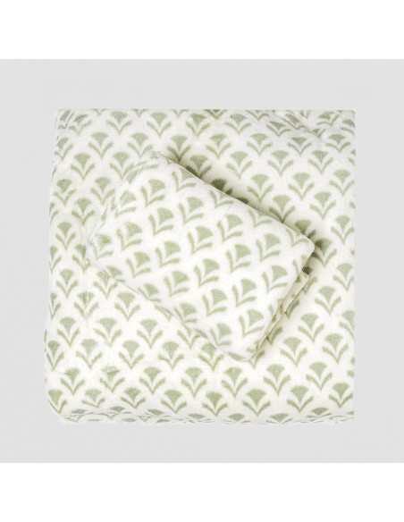 Juego de sábanas coralina Etea verde tiifany sabanas-de-terciopelo-y-coralina