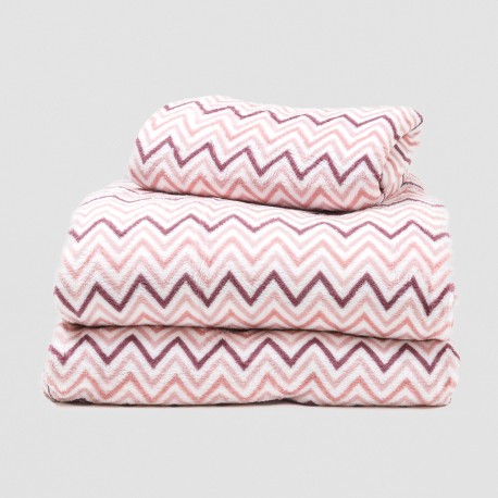 Juego de sábanas coralina Kit rosa bebe sabanas-de-terciopelo-y-coralina