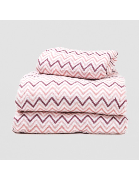 Juego de sábanas coralina Kit rosa bebe sabanas-de-terciopelo-y-coralina